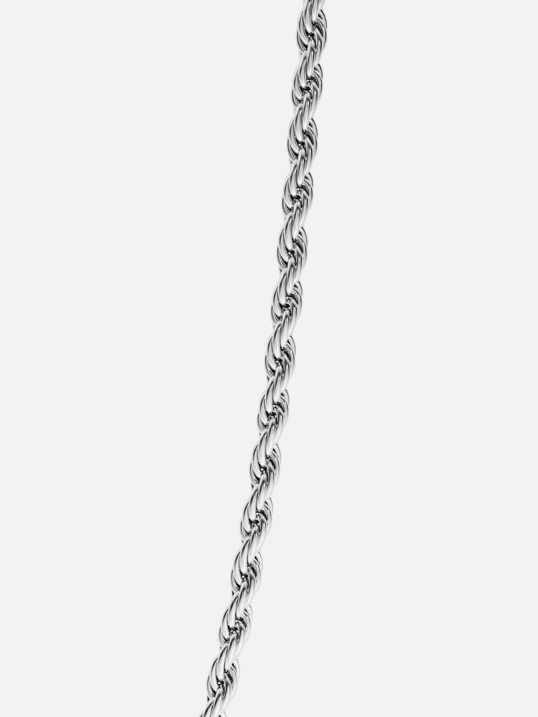 Seralyn™ Rope Necklace 3MM | Silver