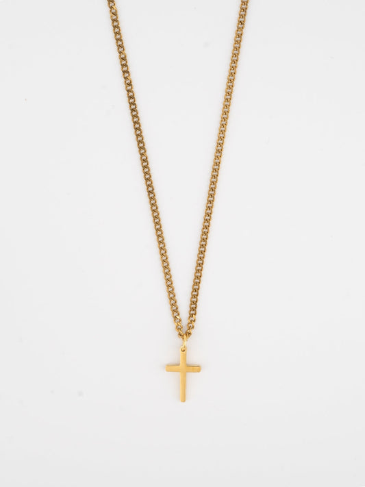 Seralyn™ Cross Necklace | Gold