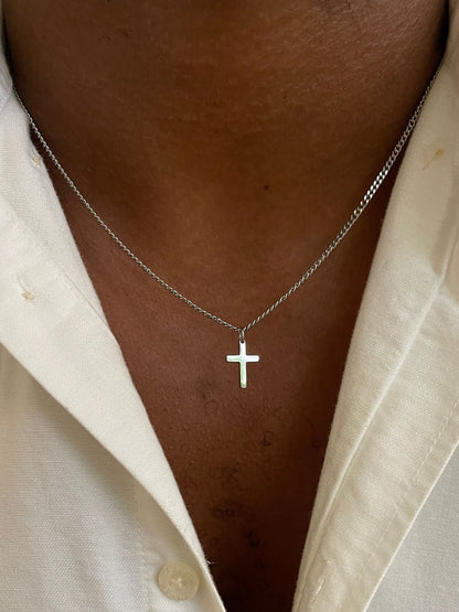 Seralyn™ Cross Necklace | Silver