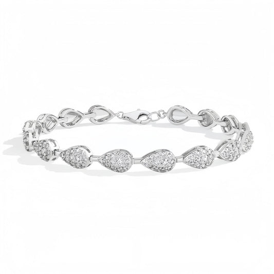 Seralyn™ Moissanite Tear Drop Bracelet